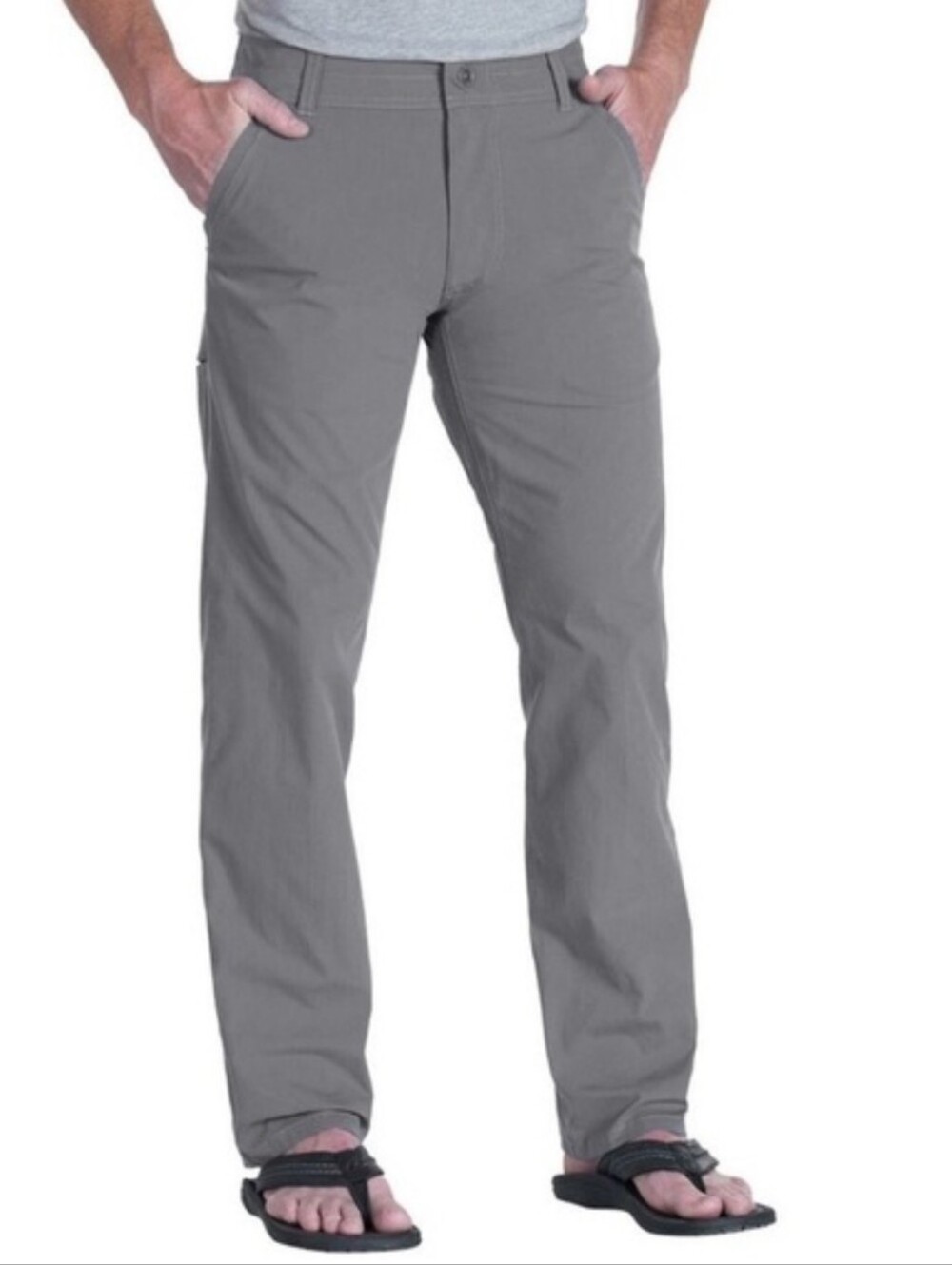 Kuhl Slax Pants Gray Hiking Performance Outdoors